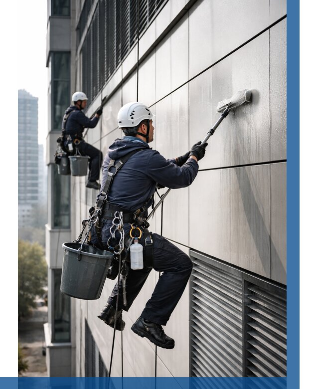 Мойка вентилируемого фасада в Ставрополе от 260 р. | ВЫСОТНИК-Ств