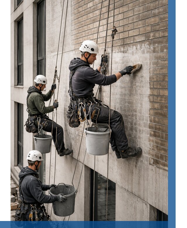 Удаление высолов с фасада в Ставрополе от 260 р. | ВЫСОТНИК-Ств