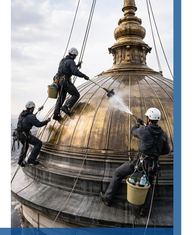 Мойка куполов и шпилей в Ставрополе от 8307 р. - заказать | ВЫСОТНИК-Ств