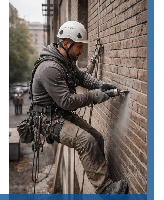 Расшивка кирпичных швов в Ставрополе от 623 р. | ВЫСОТНИК-Ств