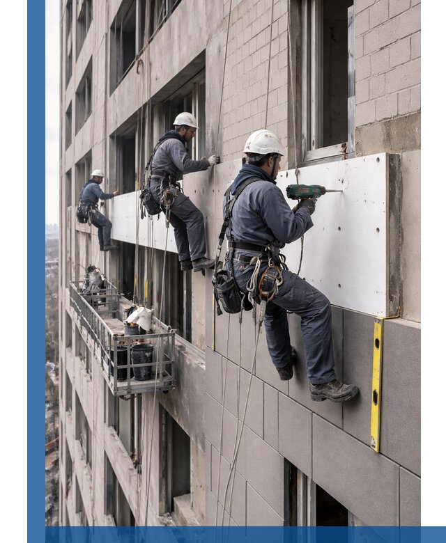 Монтаж фасадных термопанелей высокого качества в Ставрополе