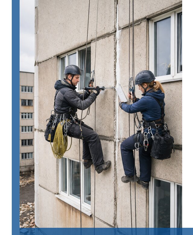 Герметизация межпанельных швов тёплым швом в Ставрополе