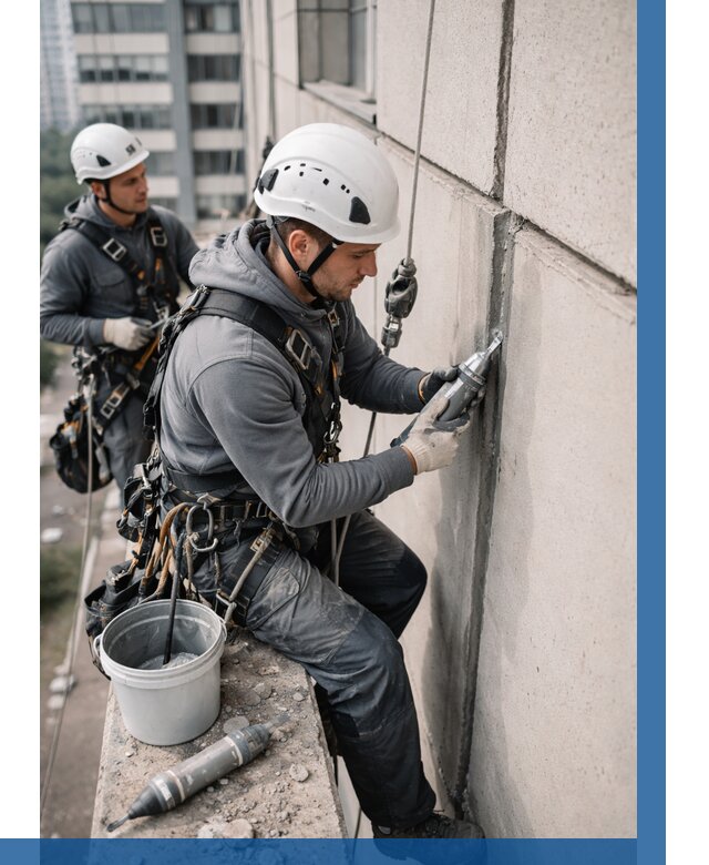 Ремонт деформационных швов здания в Ставрополе от 1038 р. | ВЫСОТНИК-Ств