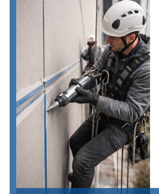 Герметизация стыков фасадных панелей в Ставрополе качественно и быстро