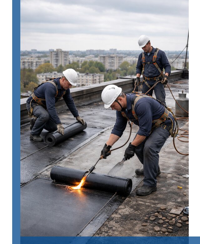 Ремонт наплавляемой кровли в Ставрополе качественно и надежно