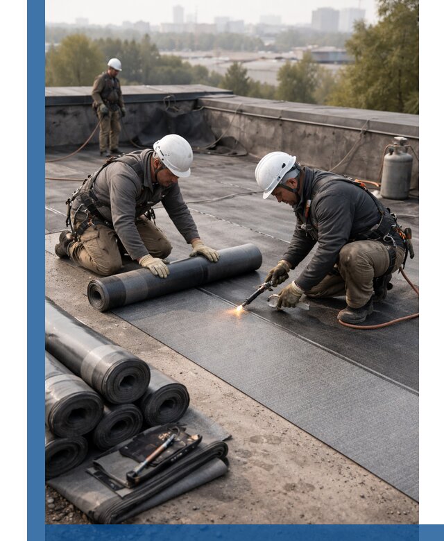 Монтаж мягкой кровли в Ставрополе профессионально и надежно