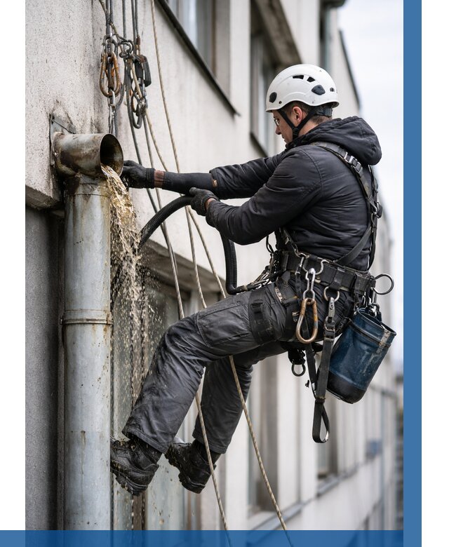 Прочистка водосточных труб в Ставрополе от 3634 р. | ВЫСОТНИК-Ств