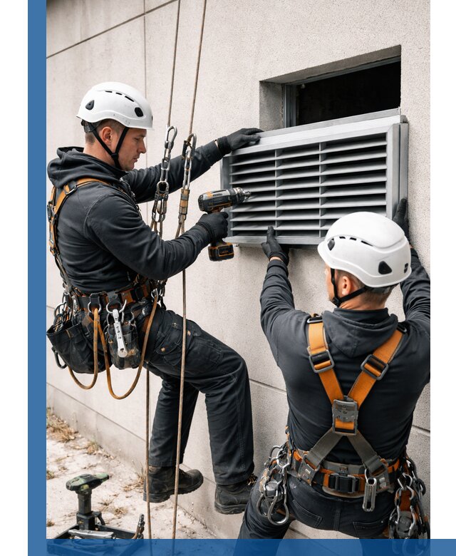 Монтаж вентиляционных решеток в Ставрополе профессиональный сервис