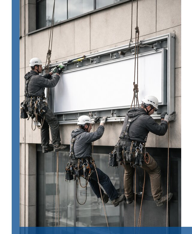 Профессиональный монтаж светового короба под ключ в Ставрополе