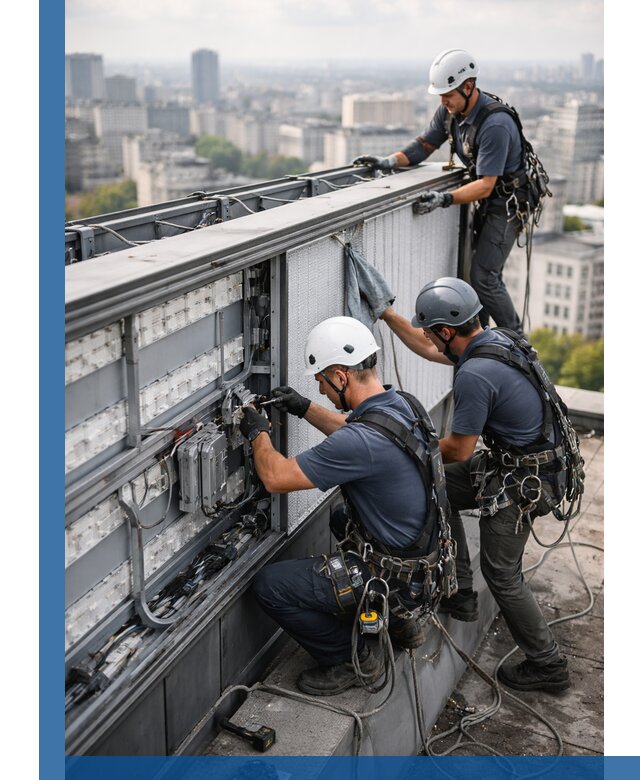 Профессиональное обслуживание крышной рекламы в Ставрополе под ключ