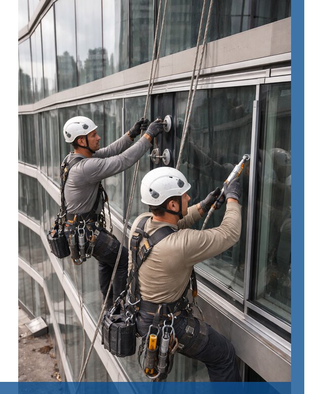 Радиусное остекление фасада в Ставрополе от 12461 р. | ВЫСОТНИК-Ств