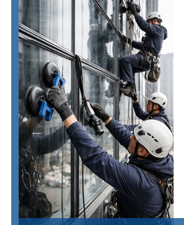 Радиусное остекление фасадов под ключ в Ставрополе с гарантиями