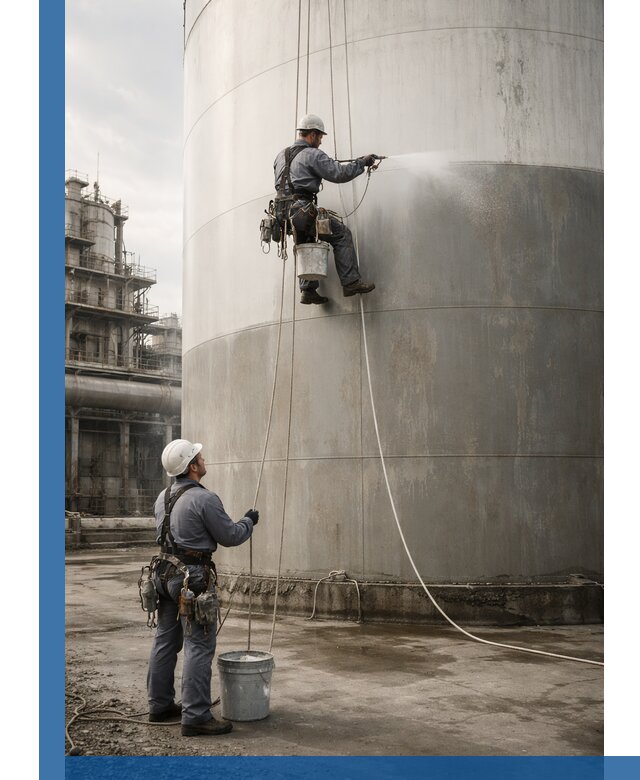 Покраска стальных резервуаров и емкостей в Ставрополе профессионально