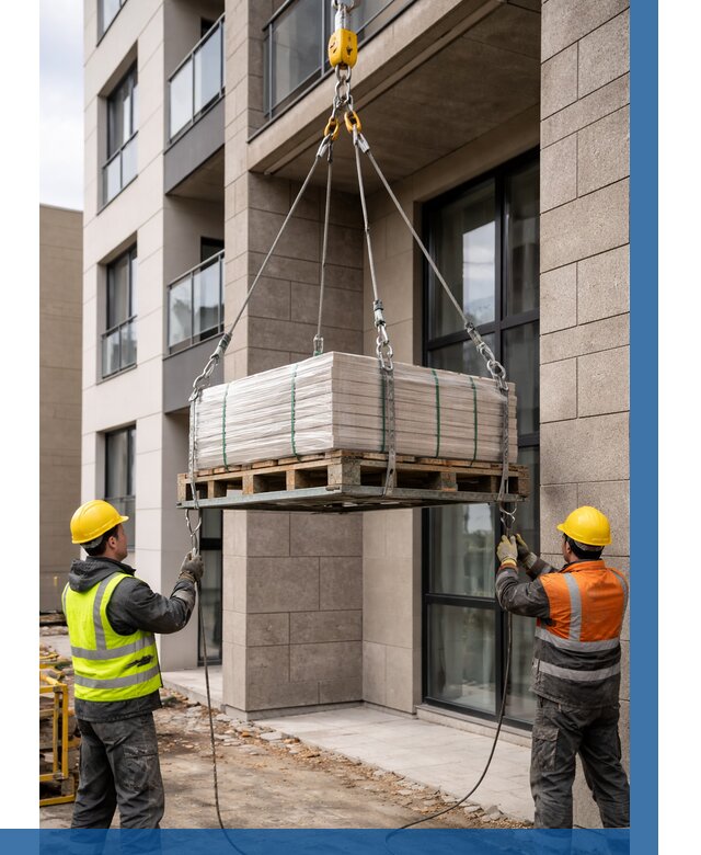 Подъем керамогранита на этаж в Ставрополе от 3634 р. | ВЫСОТНИК-Ств