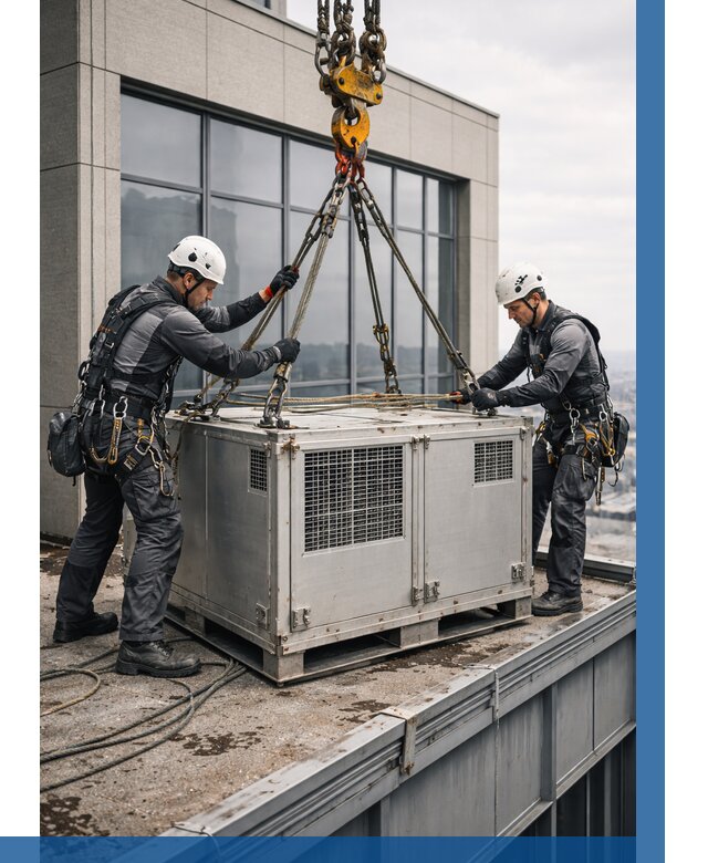 Такелажные работы на высоте в Ставрополе от 8307 р. | ВЫСОТНИК-Ств