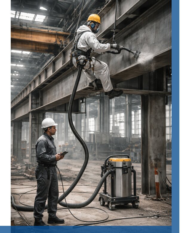 Обеспыливание конструкций в цехе в Ставрополе от 4361 р. | ВЫСОТНИК-Ств