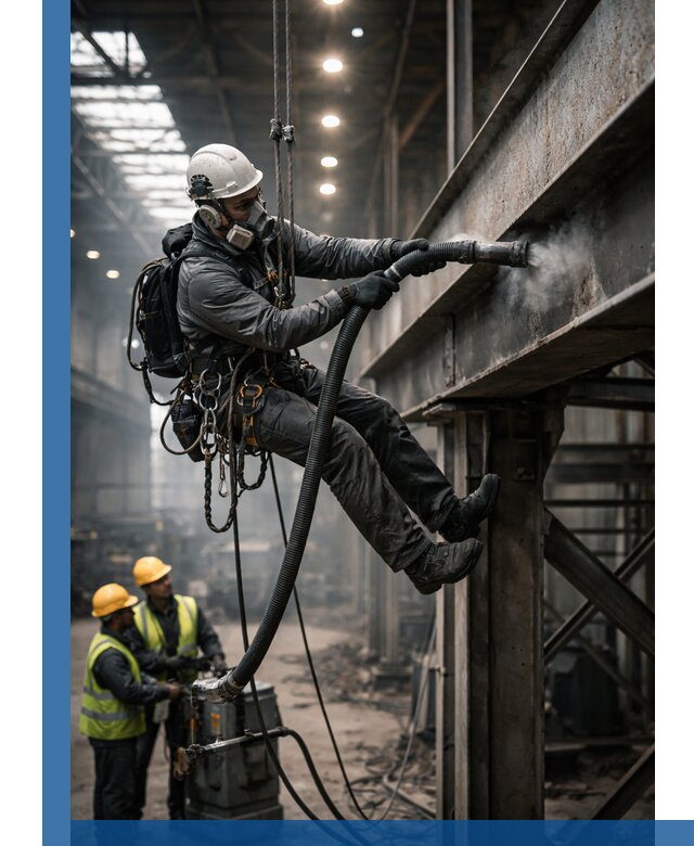 Обеспыливание конструкций в цехах промышленного производства в Ставрополе