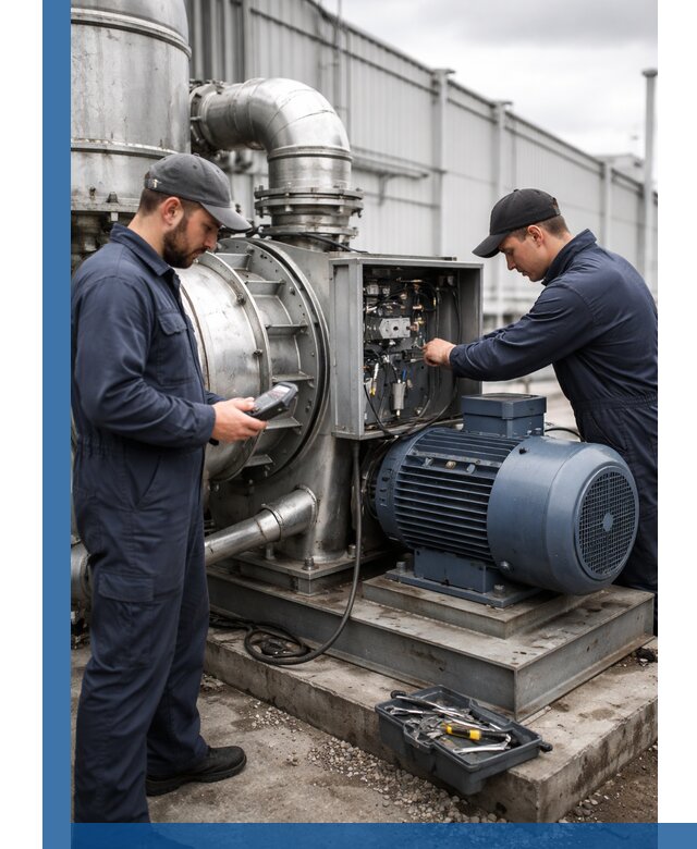 Техническое обслуживание промышленного оборудования в Ставрополе
