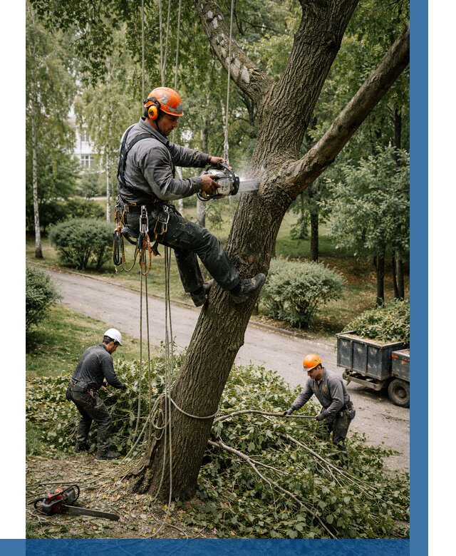 Кронирование деревьев в Ставрополе от 6750 р. | ВЫСОТНИК-Ств