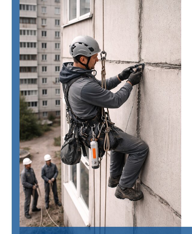 Обследование межпанельных швов и герметизация в Ставрополе