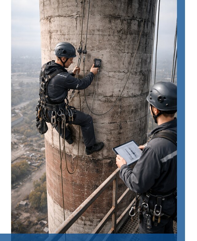 Обследование дымовой трубы в Ставрополе от 8307 р. | ВЫСОТНИК-Ств