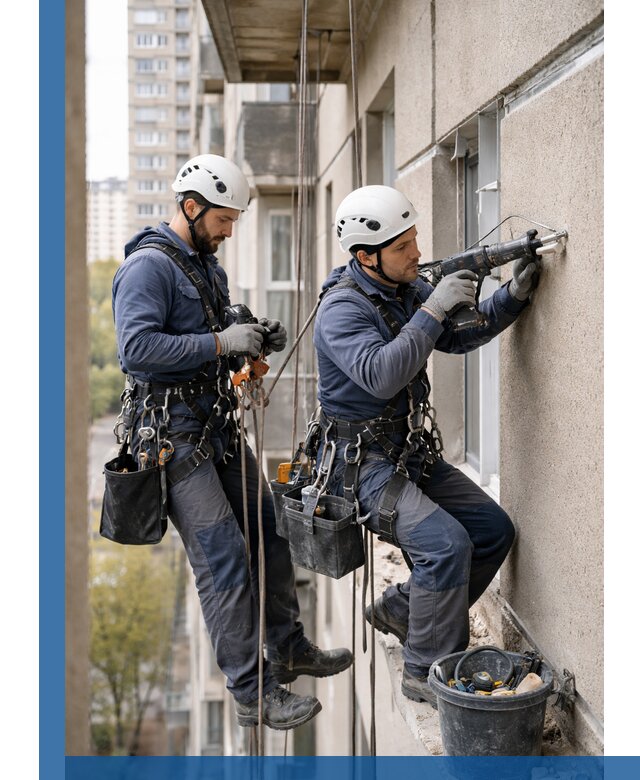 Промышленные альпинисты высотные работы и монтаж в Ставрополе